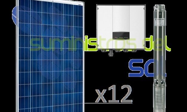Kit de bombeo solar: la solución para alcanzar 80 metros de profundidad