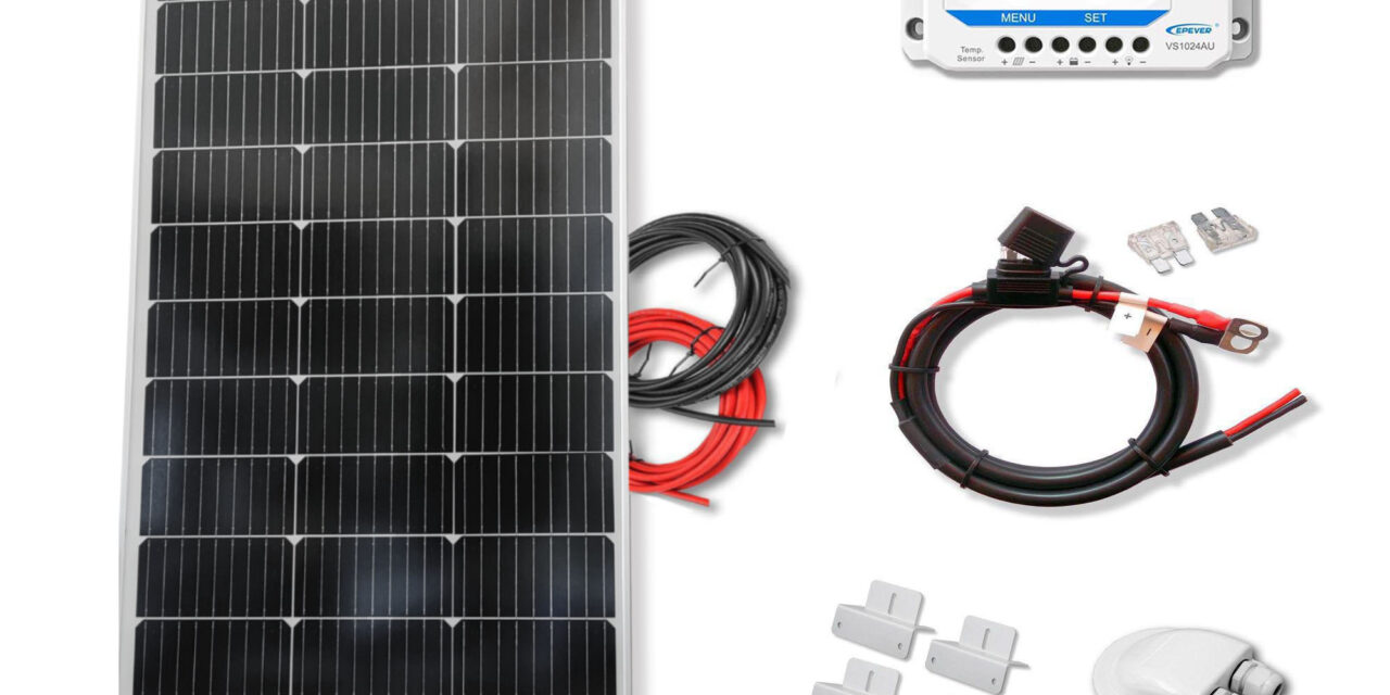 Kit solar 100W: Energía sustentable para tu hogar