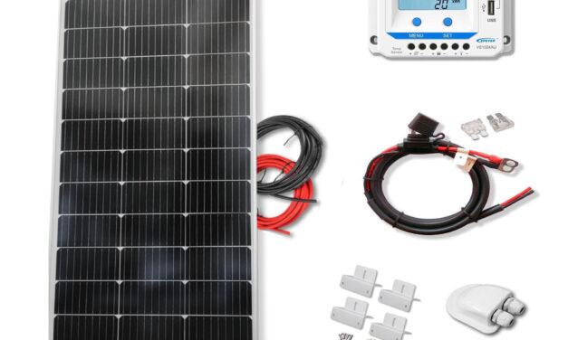Kit solar 100W: Energía sustentable para tu hogar