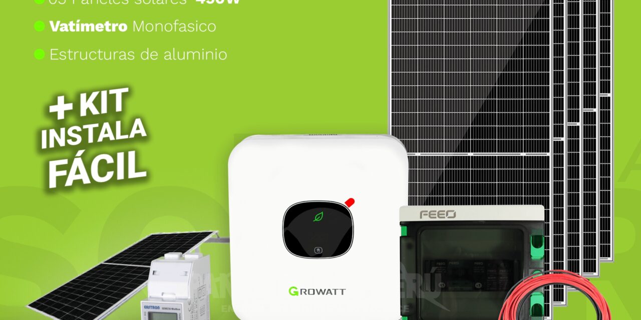 Kit solar 2000w sin batería: aprovecha la energía solar al máximo