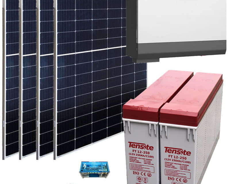 Kit solar 3000W barato: la mejor opción en energía sostenible