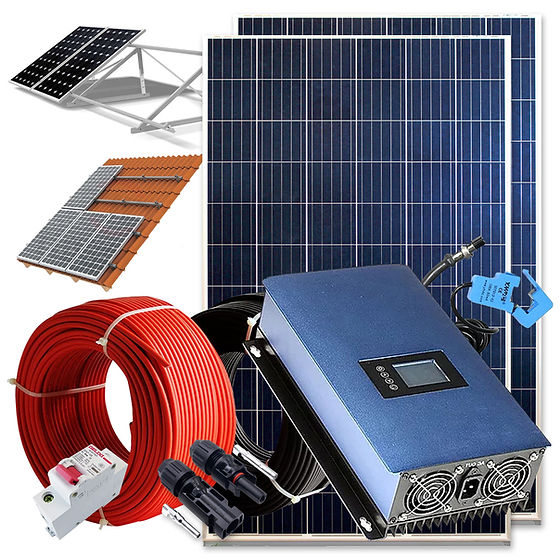Kit Solar 500W: Energía renovable y eficiente para tu hogar