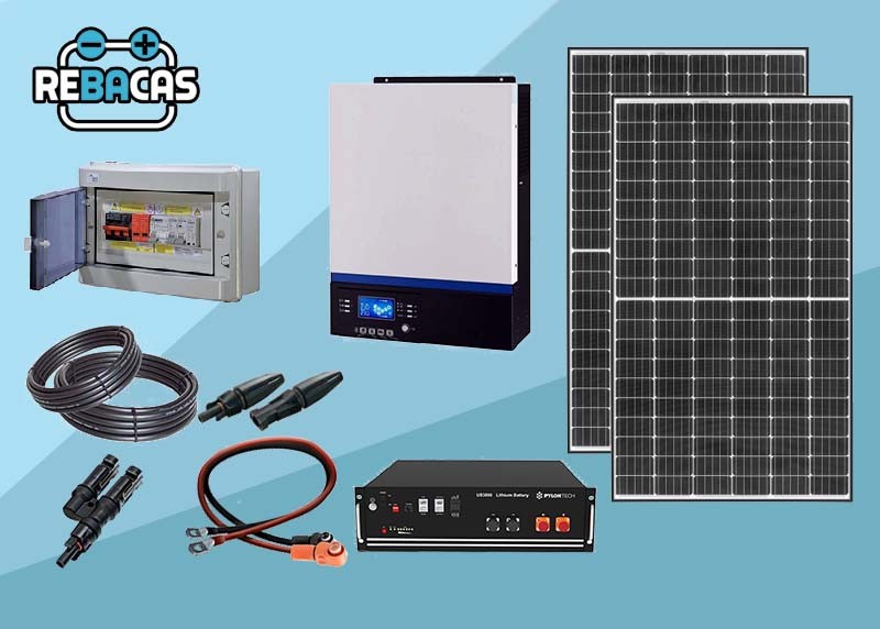 Kit solar 5kw con baterías: La solución energética completa