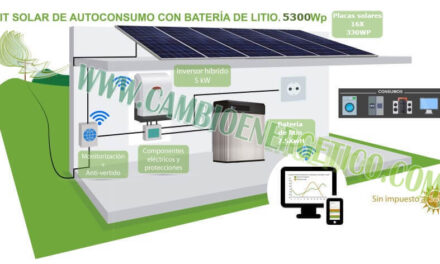 Kit solar autoconsumo 6000W sin baterías: la solución sostenible para tu hogar