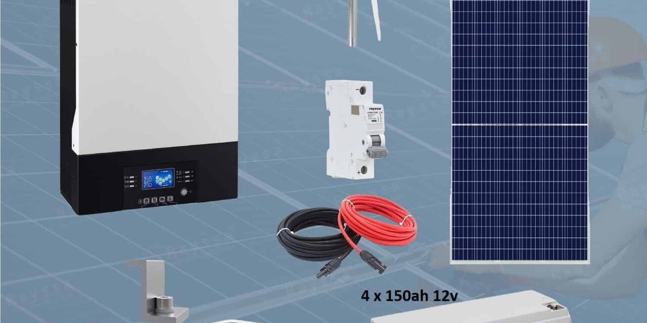 Kit Solar Eólico: Energía Limpia y Renovable al Alcance de Todos