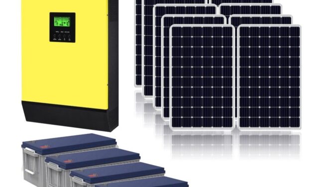 Kit Solar Híbrido 3000W: Energía renovable para tu hogar