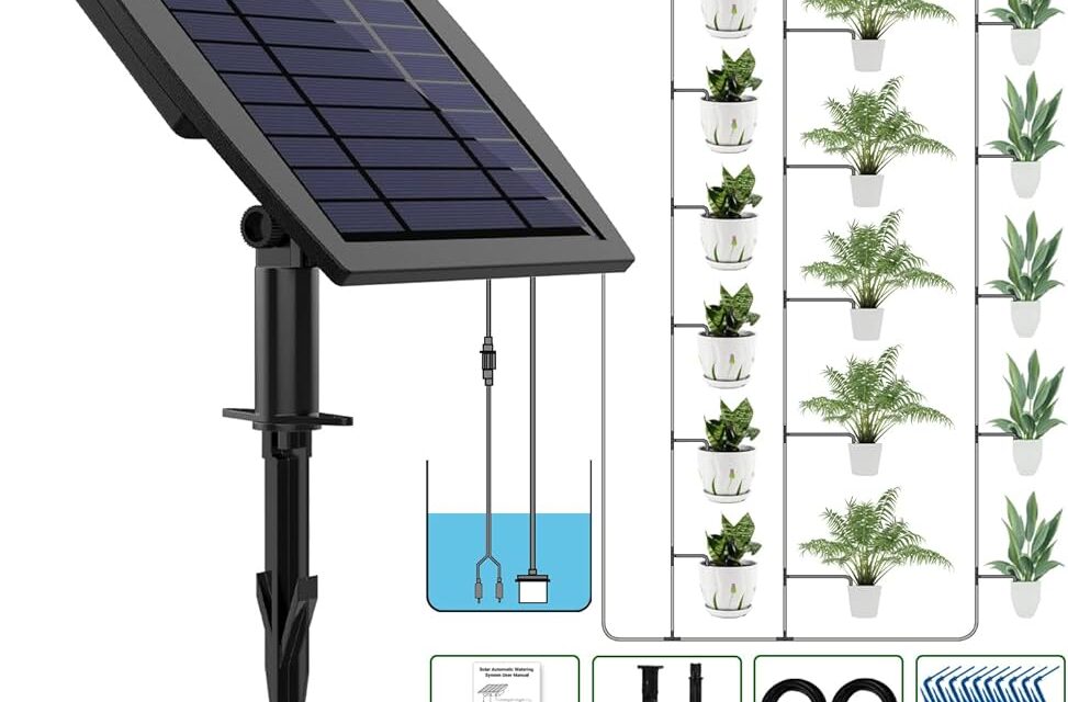 Kit solar riego directo: la solución ecológica para tus plantas