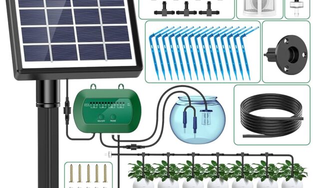 Kit solar riego por goteo: la solución eficiente para tu jardín