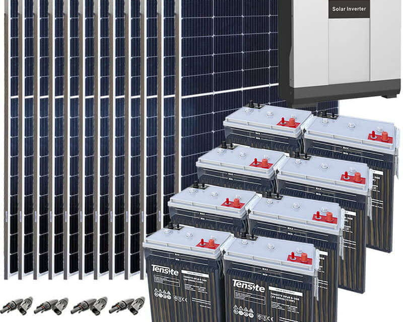 kit solar vivienda unifamiliar